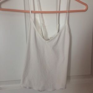 Fashion nova white crop top